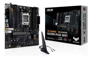 MOTHERBOARD ASUS (AM5) TUF GAMING A620M-PLUS WIFI